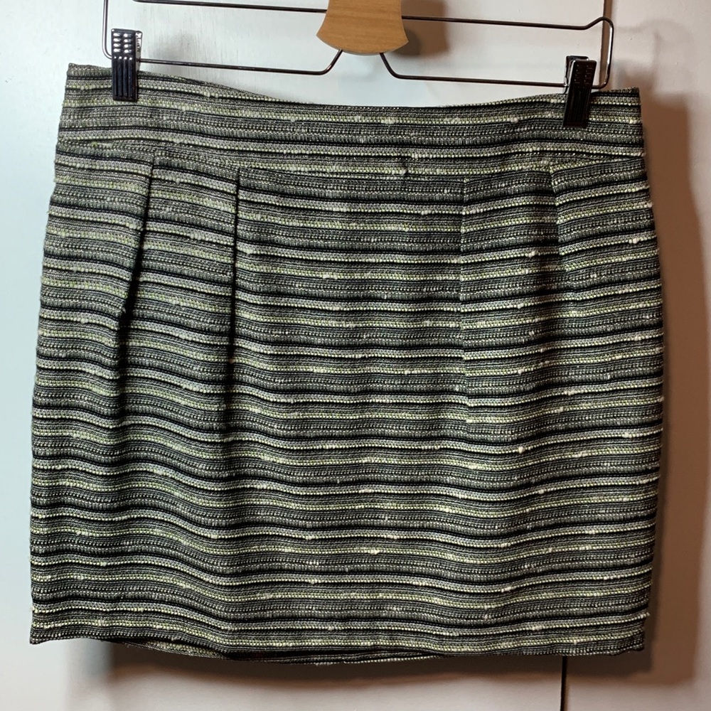 Mossimo Size 8 Skirt Lined Short Black Multi Tweed
